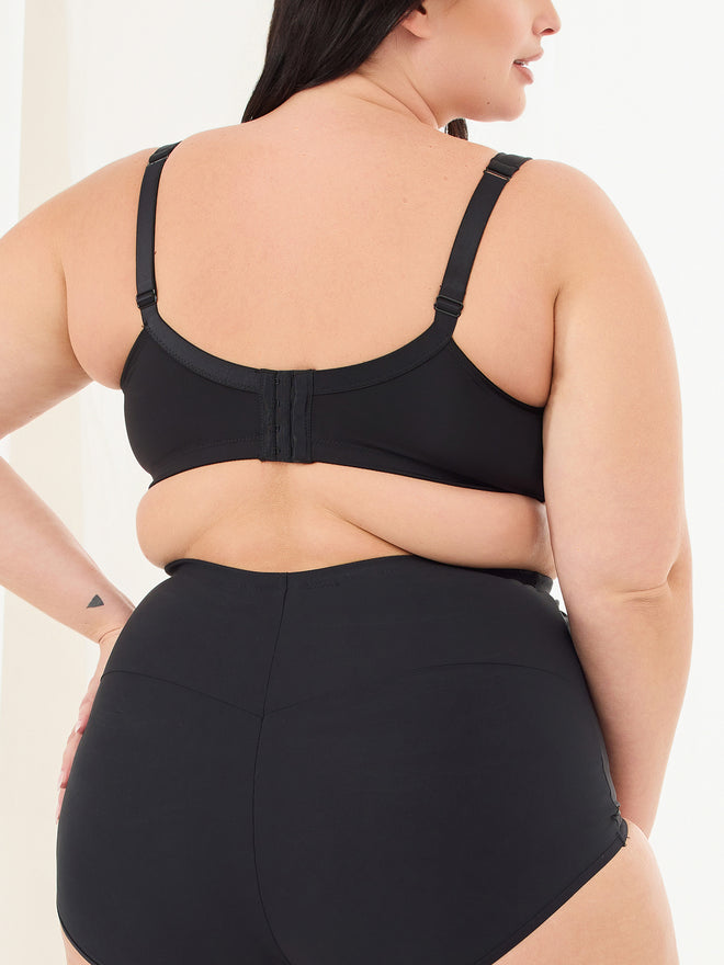 Soutien-gorge Bandeau RIEN Taille 85B Noir - Neuf Sans étiquette - Fabriqué En France