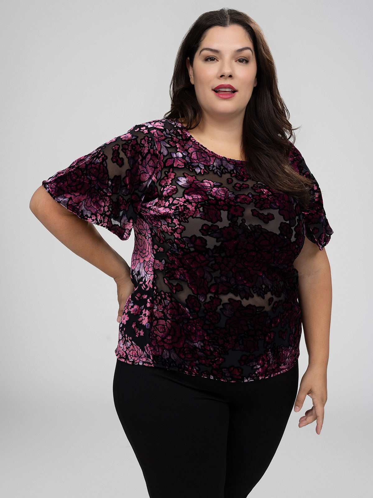 Women's Plus Size Tops | Claire France 14+
