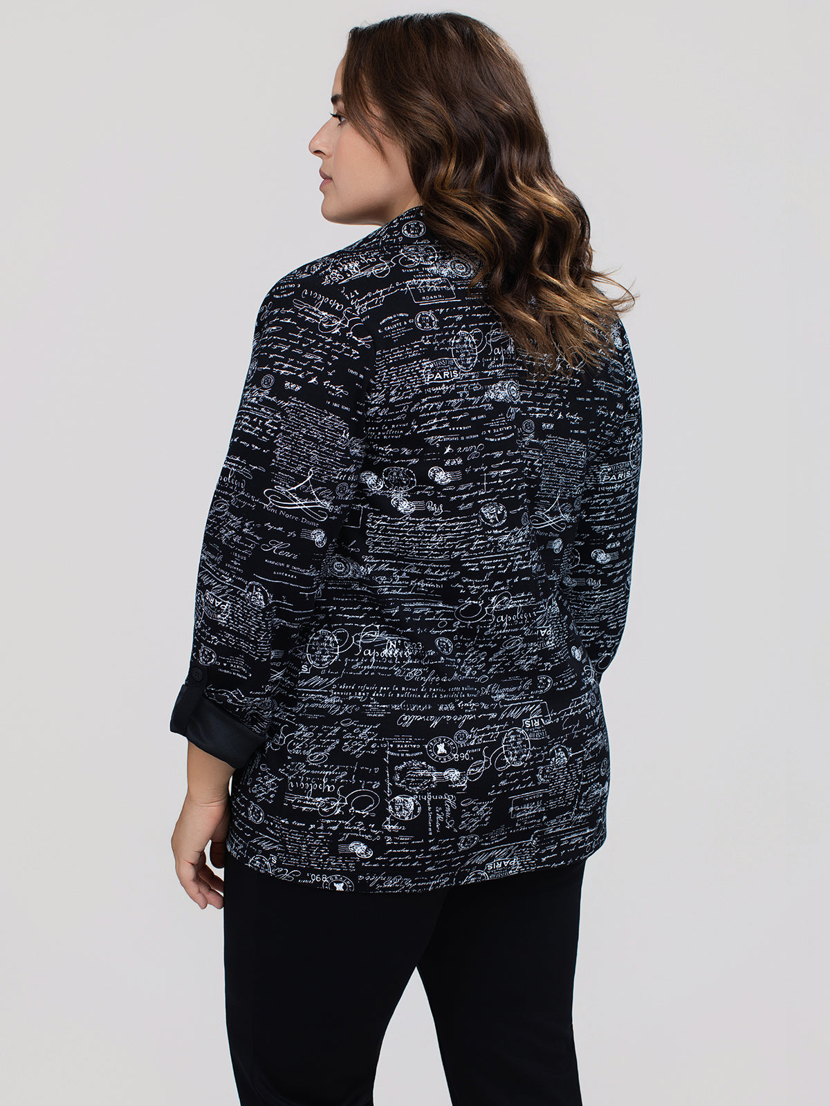 Veste en tricot à manches longues