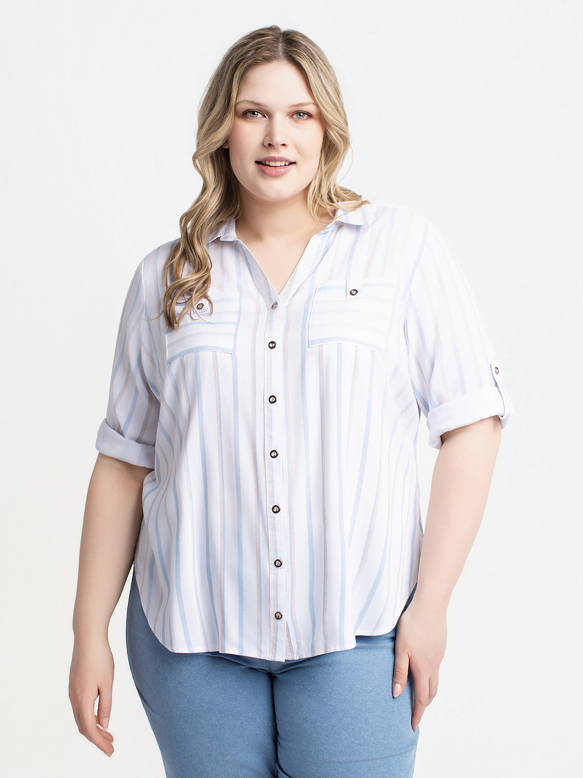 Women's Plus Size Blouses | Claire France 14+