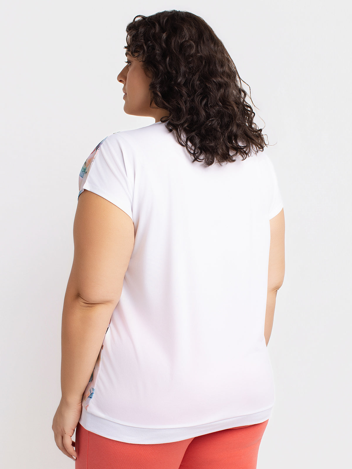 T-shirt ample à manches courtes