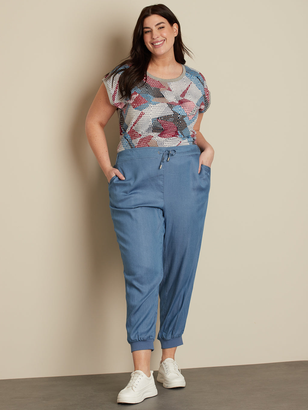 Elastic waistband jogger 