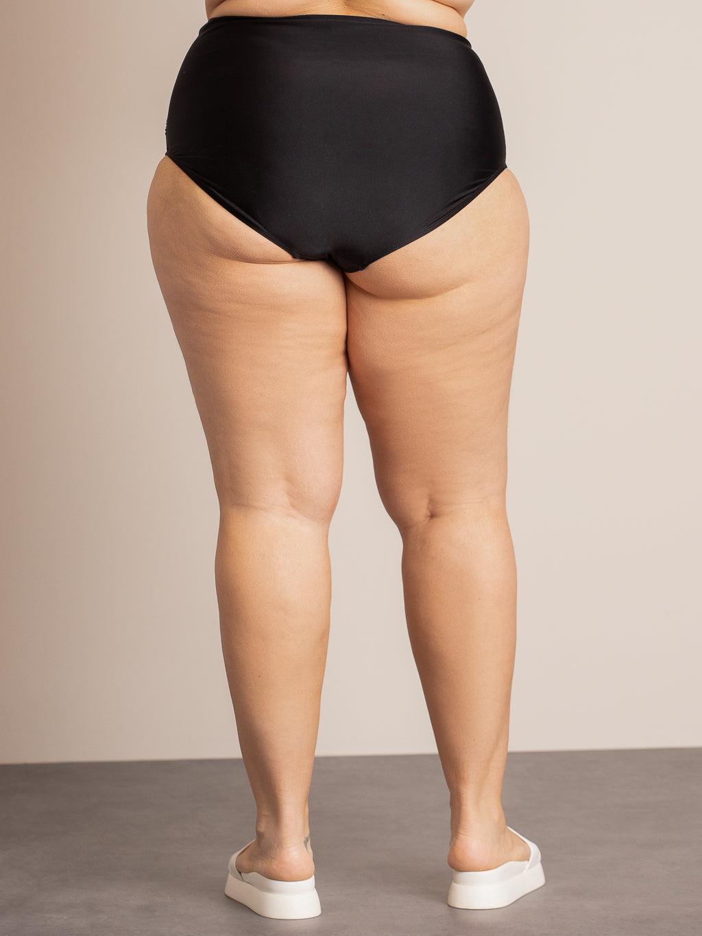 High-waist swim brief