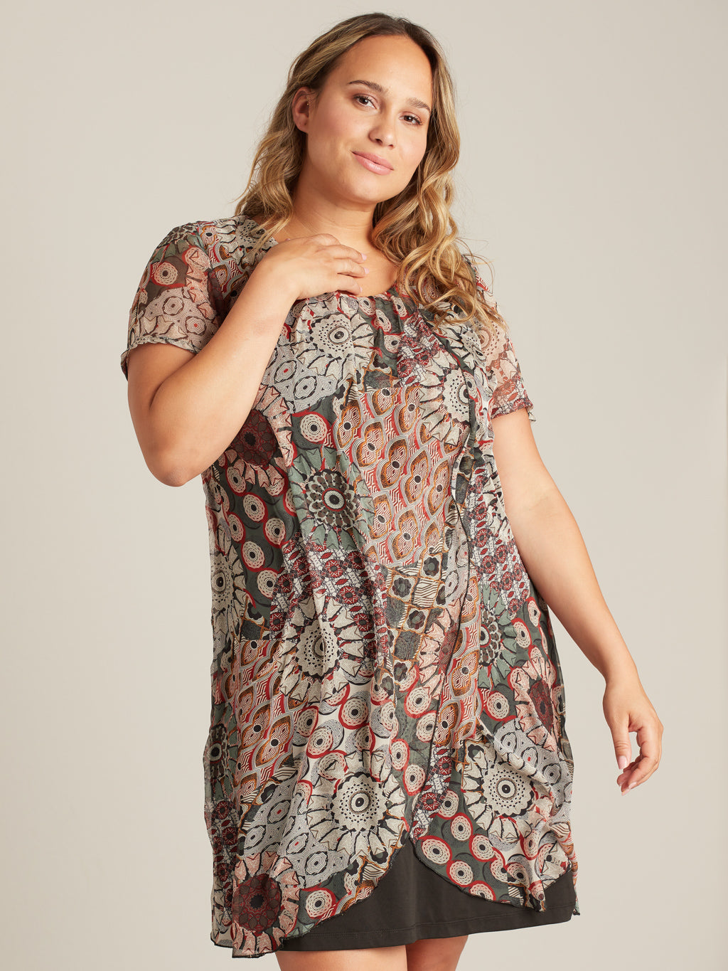 Midi knit dress 